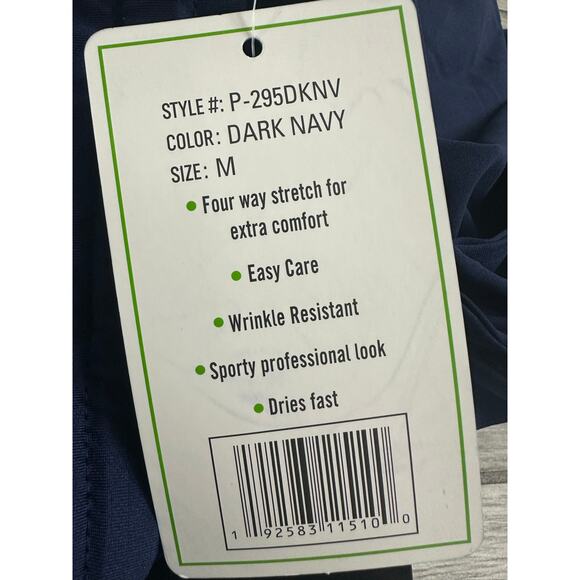 GT Performance Joggers Navy Blue Wrinkle free Women’s Work Scrub pants Sz Medium - Picture 9 of 11